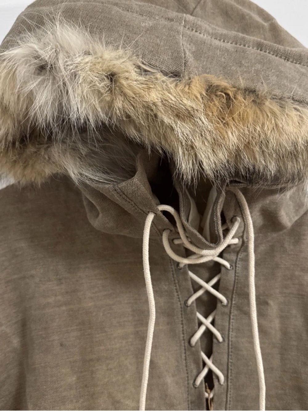 Amundsen Sports - Flagship Heroes Anorak - waxed canvas, coyote fur XL - Picture 2 of 14